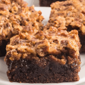 Pecan Crumble Brownies